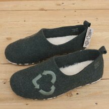 Grand Step Shoes Homeslipper recycelt Heart 40