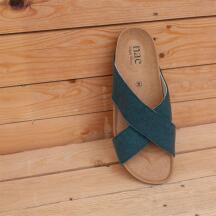 NAE Sandalen Bali Recycled Plastic green 43