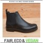 NAE Vegan Shoes Apple Skin Chelsea Boots 40