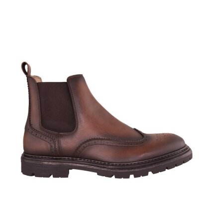 NAE Vegan Shoes Casian Chelsea Boots brown 43