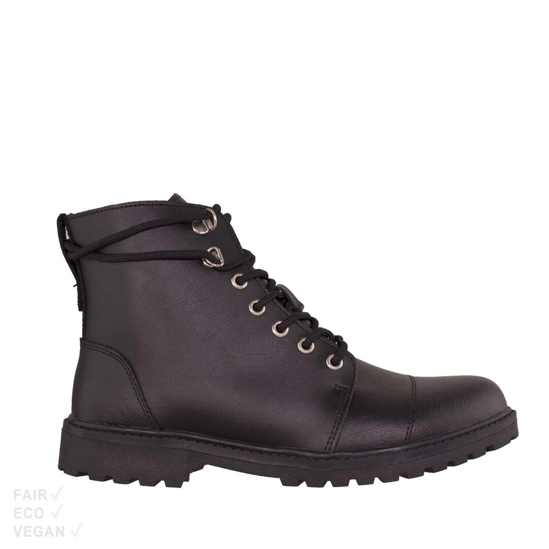 Vegan Winter Boots NAE Vegan Shoes Rest black