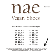 NAE Vegan Shoes Adar grau
