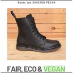 Shoezuu 8 Eye UK Boot Black