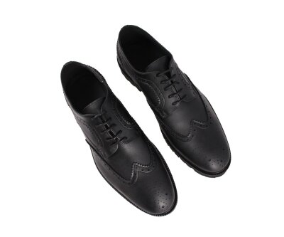 Shoezuu Office Brogue Shoe Black