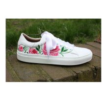 NAE Vegan Shoes Sneaker Rose white 38