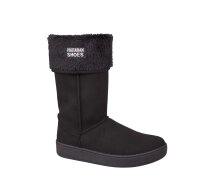 Vegetarian Shoes Highly Snugge Boot Black