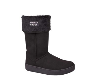 Vegetarian Shoes Highly Snugge Boot Black 38