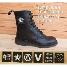 Shoezuu 8 Eye Velcro-Patch Boots 42