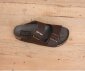 Vegetarian Shoes Two Strap Sandal Brown 40