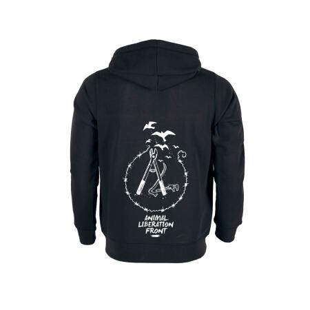 Zip Hoodie ALF Animal Liberation Front