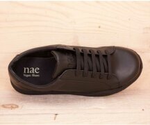 NAE Vegan Shoes Basic Sneaker schwarz 38