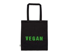 Einkaufstasche Vegan grün