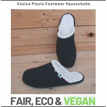 Vesica Piscis Footwear Home Slipper schwarz