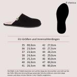 Vesica Piscis Footwear Home Slipper schwarz 36
