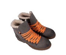 Vegetarian Shoes Caribou Boot grey 38